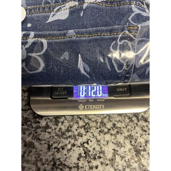 Wonder Nation Girls Flor Bootcut  Flare Jeans, Blue, Size Large (10-12) Plus - Picture 8 of 8